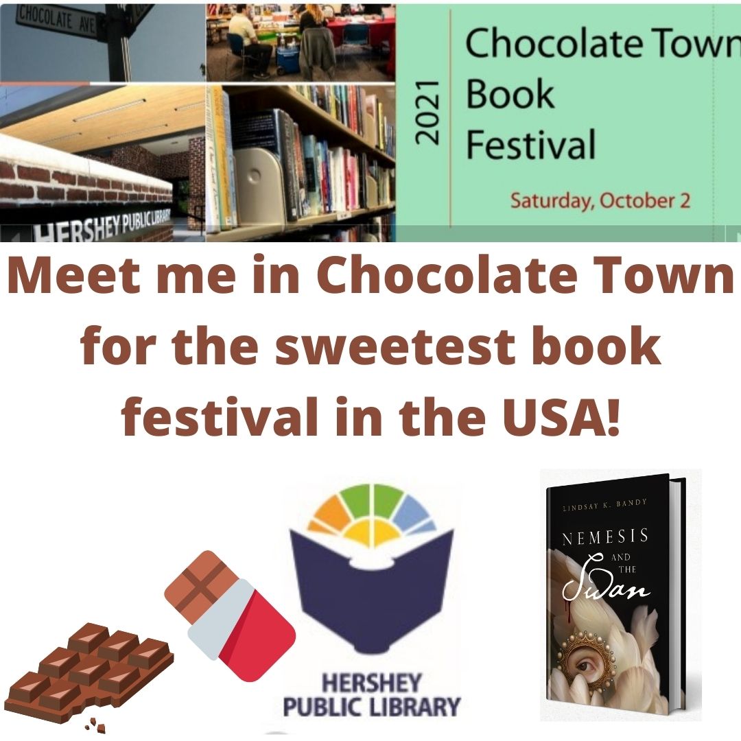 Meet me in Chocolate Town for the sweetest book festival in the USA!